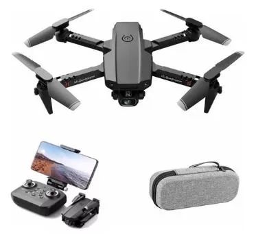 Mini drone Lansenxi LS-XT6 Single com câmera FullHD - Foto 4