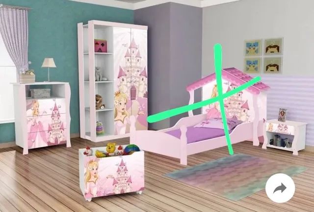 Quarto princesas