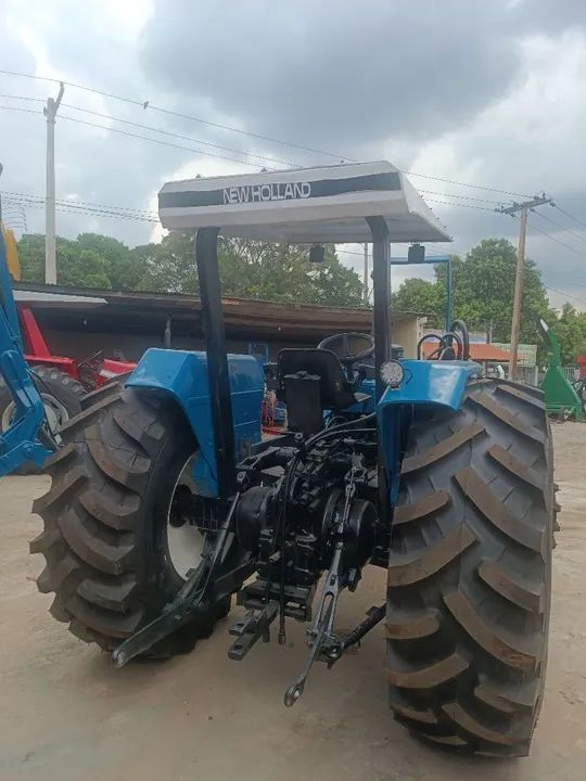 Trator Ford New Holland 7630 C/ Lâmina 4x4 Ano 2001 - Foto 4