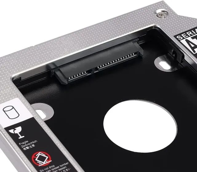 Gaveta Adaptador Caddy Para Ssd case Hd 12.7mm - Foto 4
