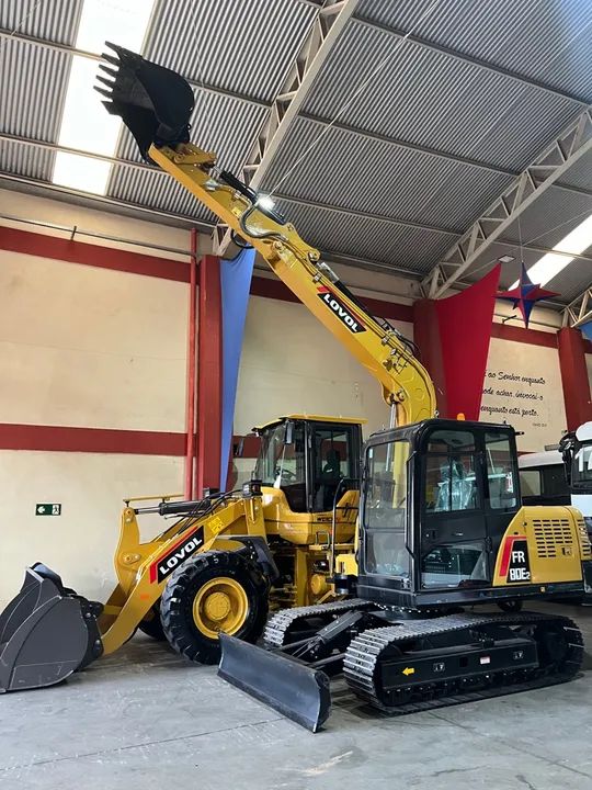 Escavadeira Lovol  FR-80E2, 8 toneladas