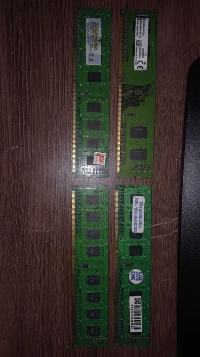 Kit 4 memórias DDR3 2GB - Foto 2