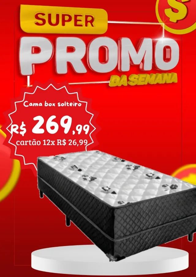 Cama Box Solteiro Nova /Entrego Hoje/ pagamento na entrega/Varias opções