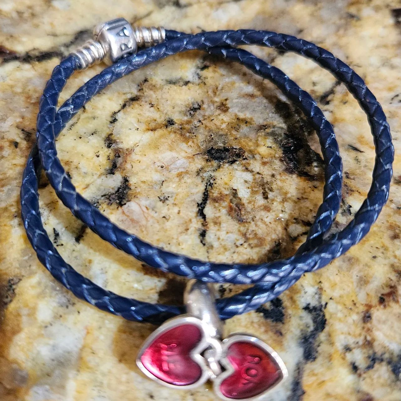 Pulseira couro Pandora - Foto 4