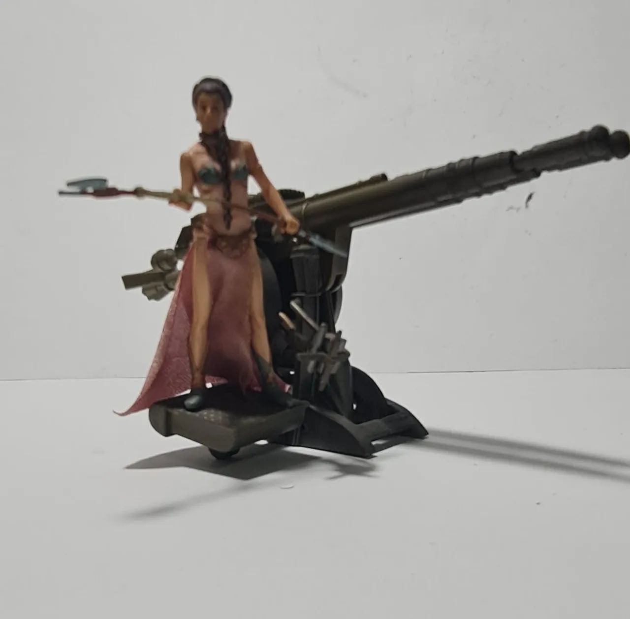 Star Wars, Princess Leia Sail Barge Cannon, POTJ.