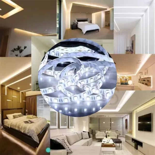 Fita Led 5 Metros com Dupla Face Adesiva 3528 + Fonte 12v 2a _ CS477 - Foto 6