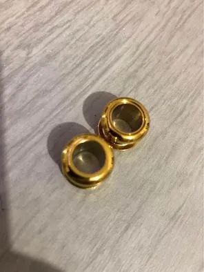 Alargador dourado 8 milímetros - Foto 2