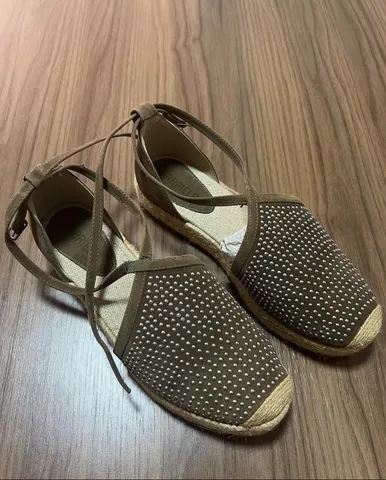 Sandalia baixa espadrille