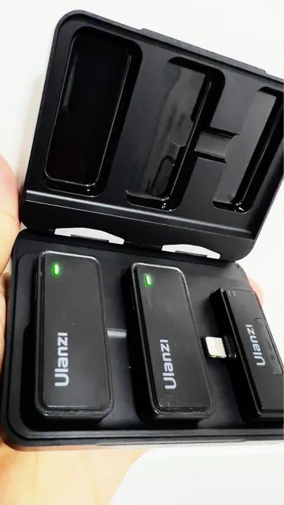 ULANZI Microfone de lapela sem fio UW-MIC. - Foto 3