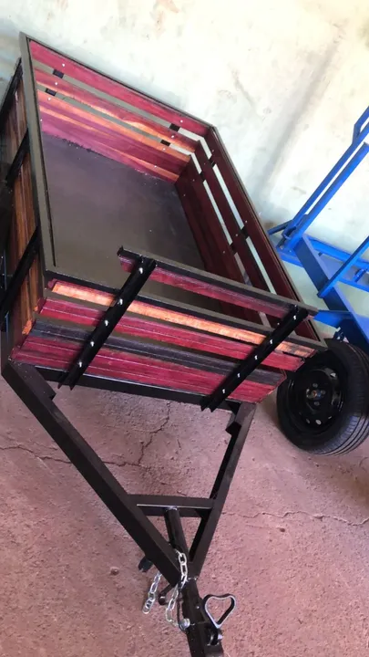 carreta fazendinha 1,10 x 170 em aço