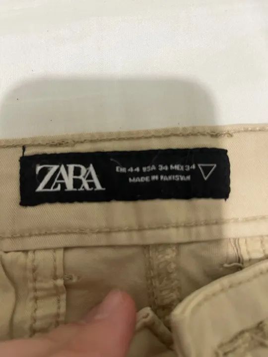 Calça Zara Bege - Foto 2