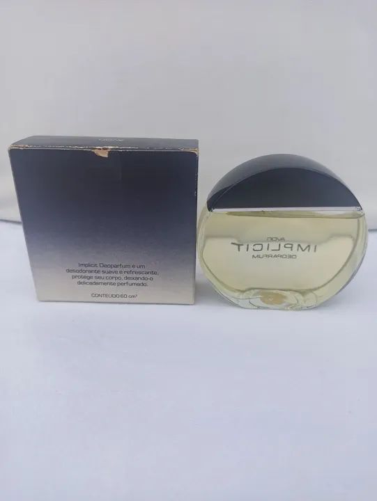 DEO PARFUM IMPLICIT AVON DOS ANOS 2000 - Foto 2