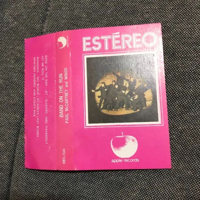 Fita K7 Paul Mccartney And Wings - Band On The Run 1973 / Rock Beatles - Foto 5