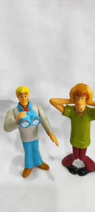 Bonecos Scooby Doo - Fred e Salsicha Coleção Habib's  - Foto 2