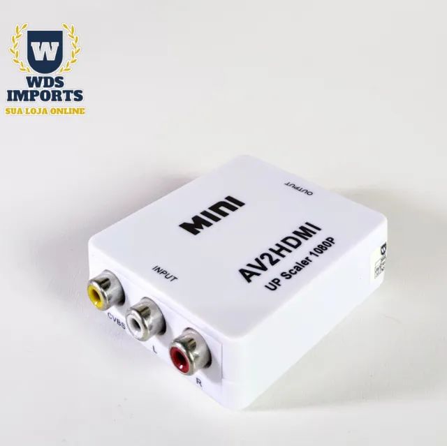 Conversor de video Av Rca para Hdmi - Foto 2