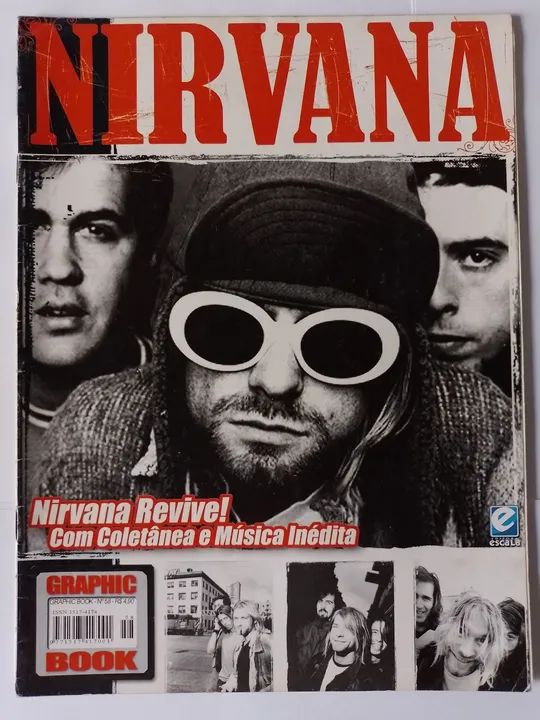 Nirvana Kit Com 4 Revistas + Dvd  - Foto 4