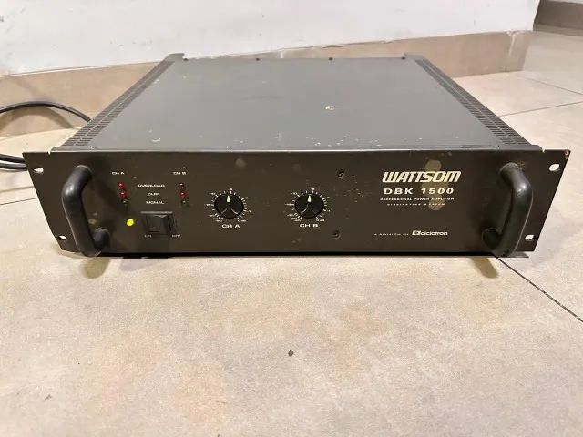Amplificador Wattasom DBK 1500 - Foto 2