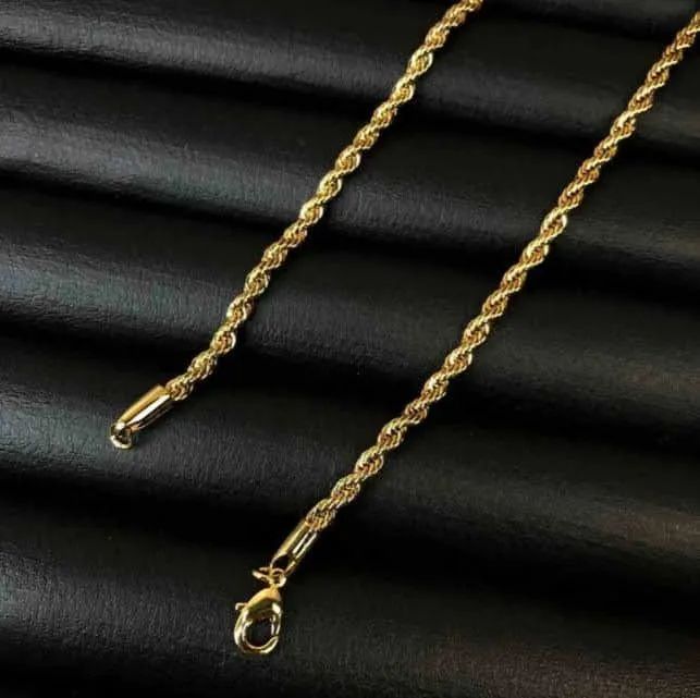  Corrente pulseira pingente moeda banhada ótima qualidade 