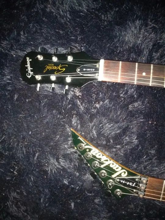 Guitarra Jackson JDR japonesa 1994 original valor  3.500 e uma epiphone les paul $ 3.5000 - Foto 2