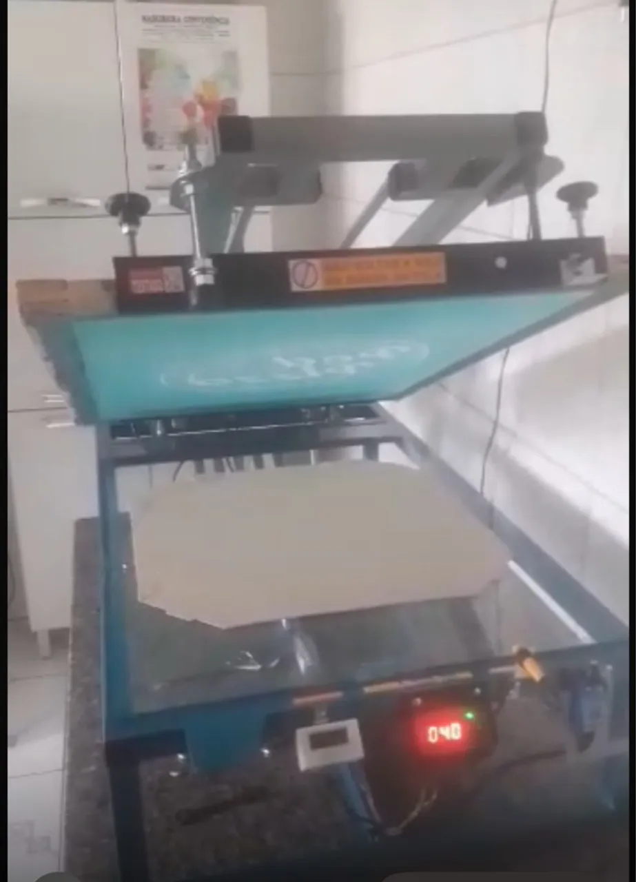 Máquina de Serigrafia Semi Automática