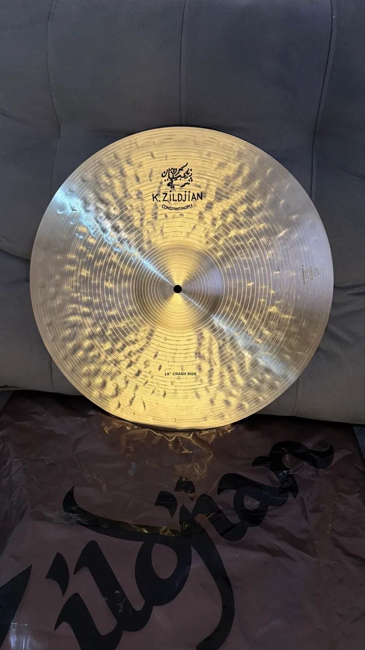 Crash Ride Zildjian K Constantinople 19 - Instrumentos musicais