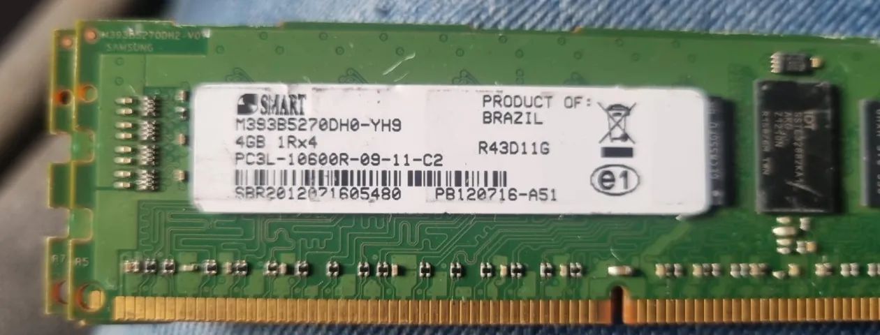 Memoria 4Gb Pc3l 1rx4 10600r