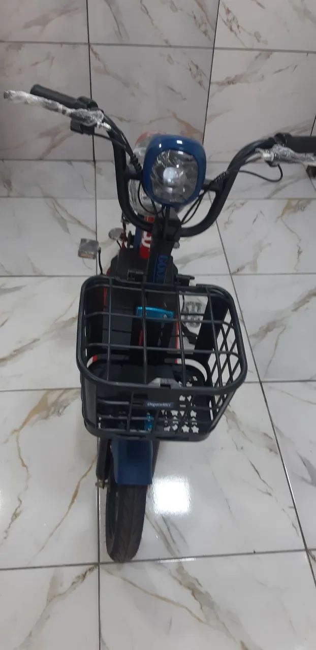 BICICLETA ELETRICA ZERO KM 800 WATTS TOP LINHA  - Foto 5