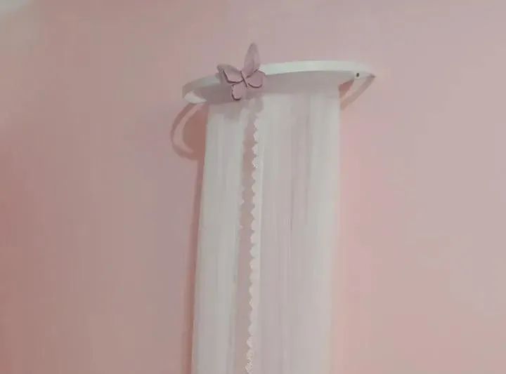 Dossel com Cortinado para Berço Infantil - Foto 2
