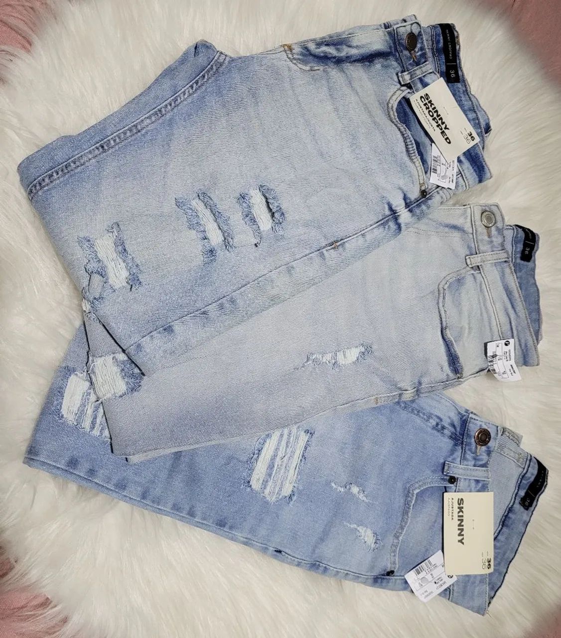 Calças jeans masculina n36  - Foto 2