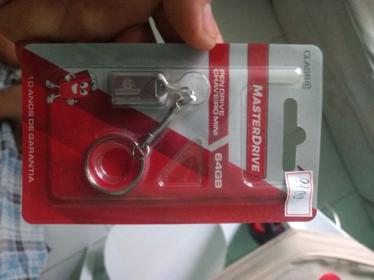 Pen Drive Chaveiro MasterDrive 64GB