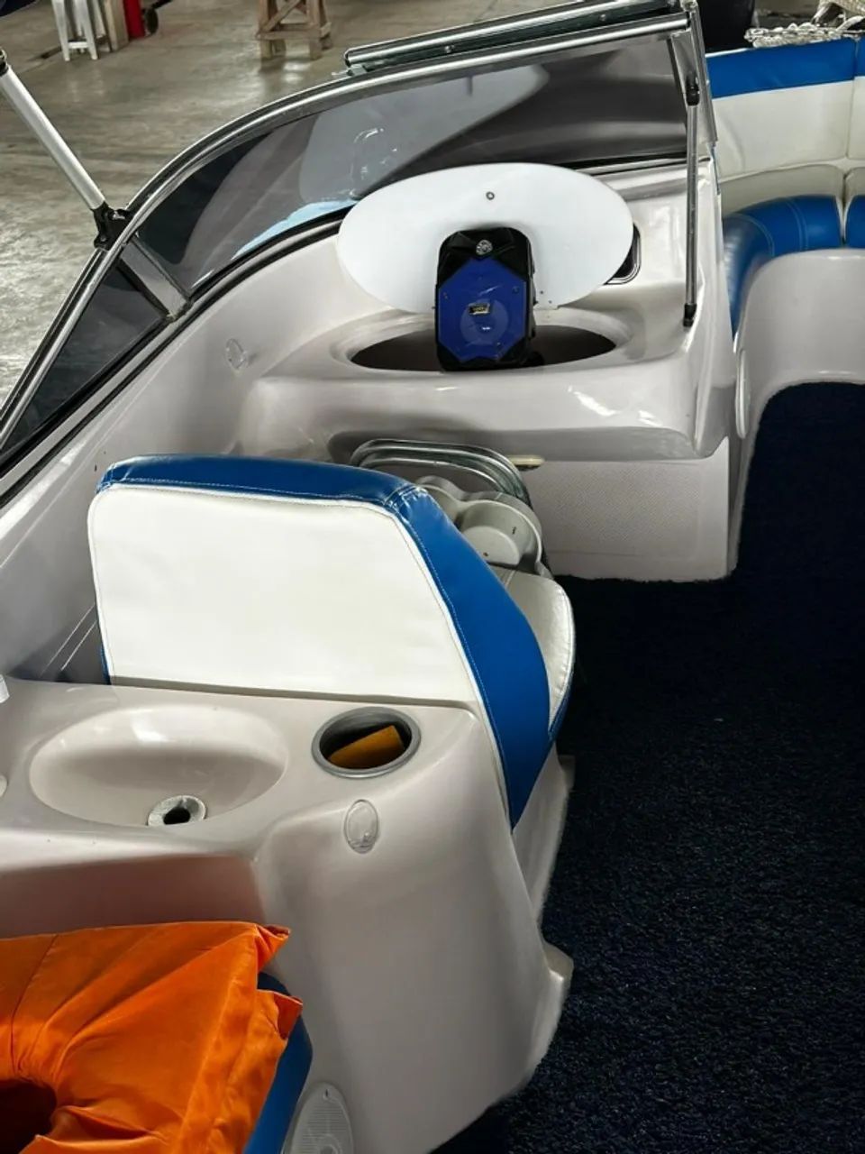 LANCHA ATLANTIC 2009 + CARRETA DE ENCALHE- 16 PÉS NOVÍSSIMA!!  ACEITO CARRO E CARTÃO - Foto 2