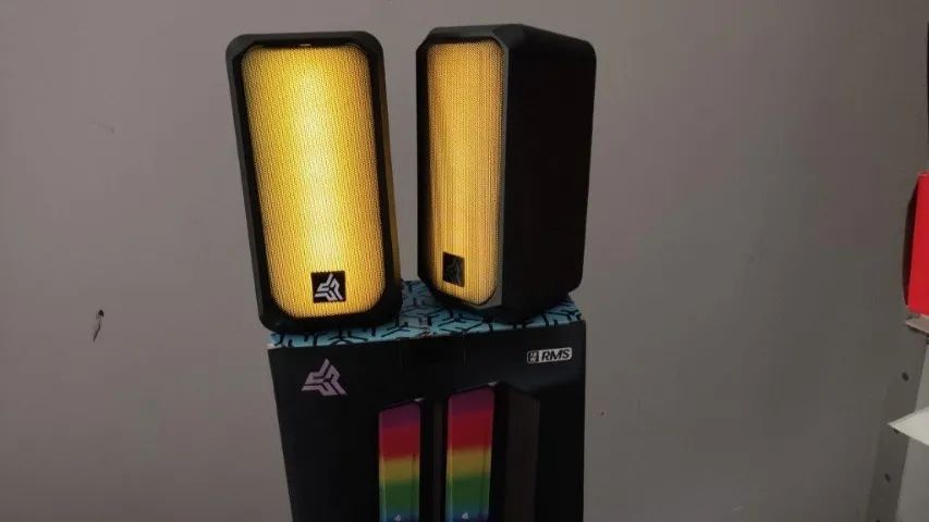 Caixa de som Pra Pc e Notebook Knup Ro810 Rgb - Foto 2