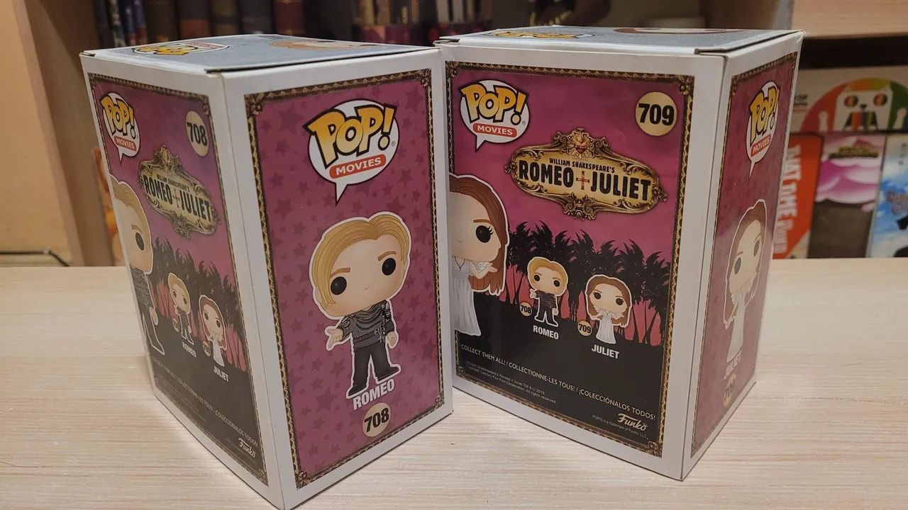 Funko Pop - Romeo & Juliet - Romeo 708 e Juliet 709 - Foto 3