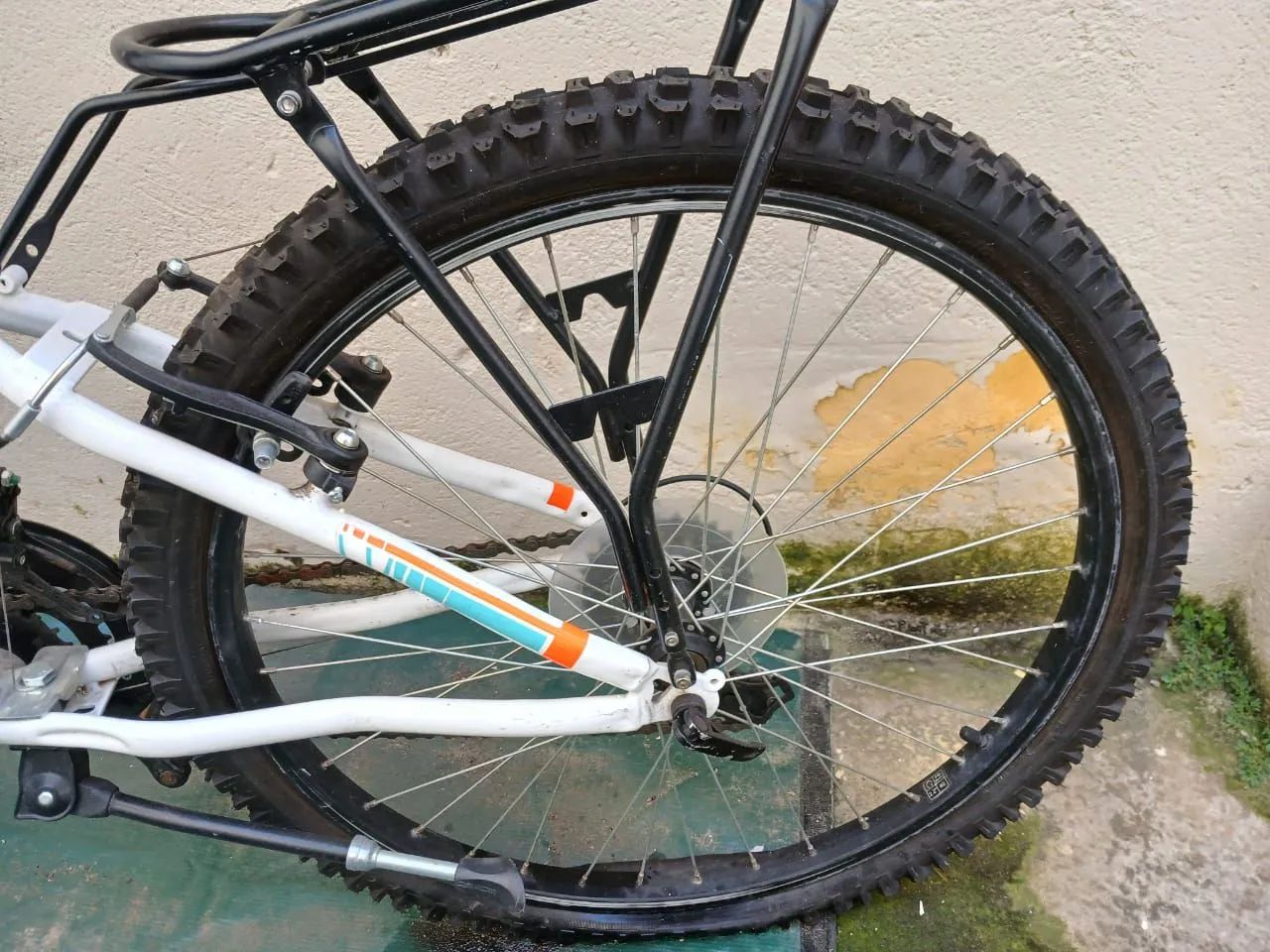 Bicicleta Rockrider Branca - Foto 3