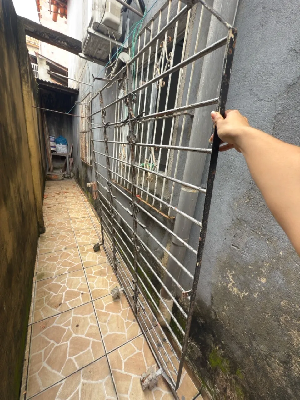 Grade de proteção para janela