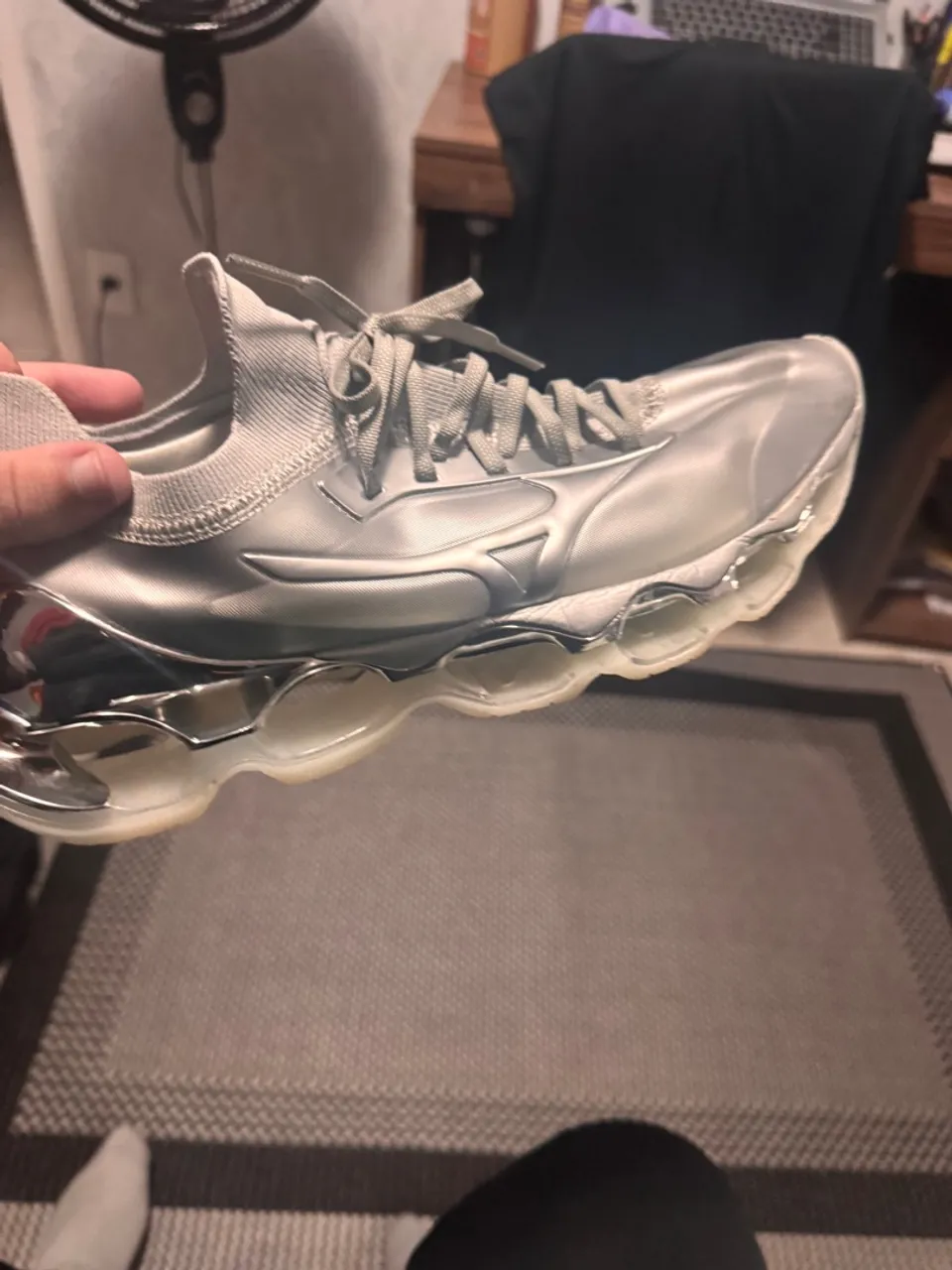 Tênis Mizuno Wave Prophecy X - Prateado