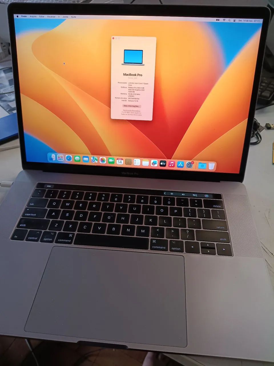 macbook pro 2017 15