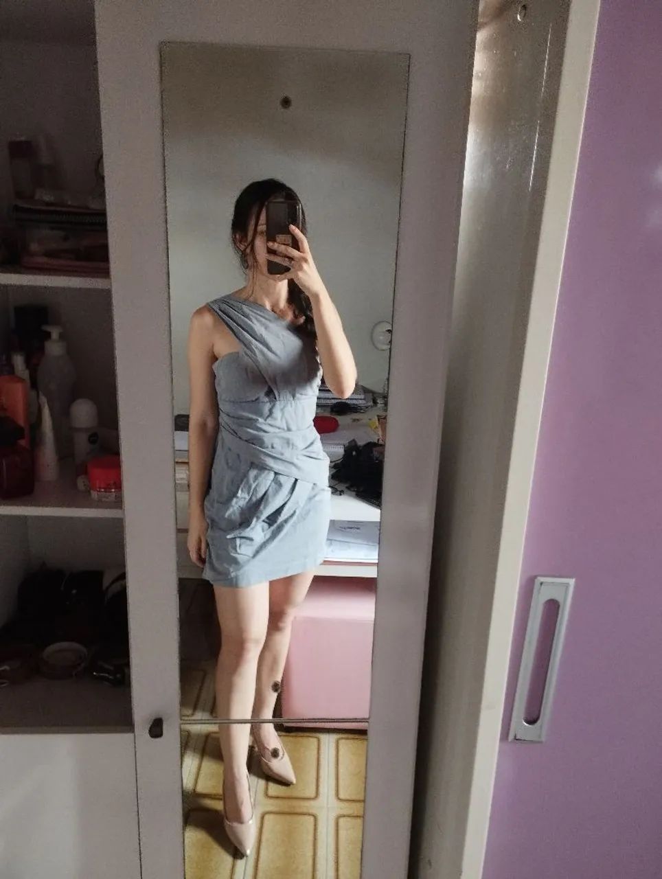 Vendo vestido cinza  - Foto 2