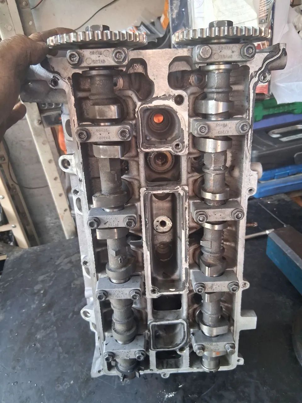 Cabecote motor Ford Duratec 2.0 16v flex (Para recondicionar ou reaproveitar peças)