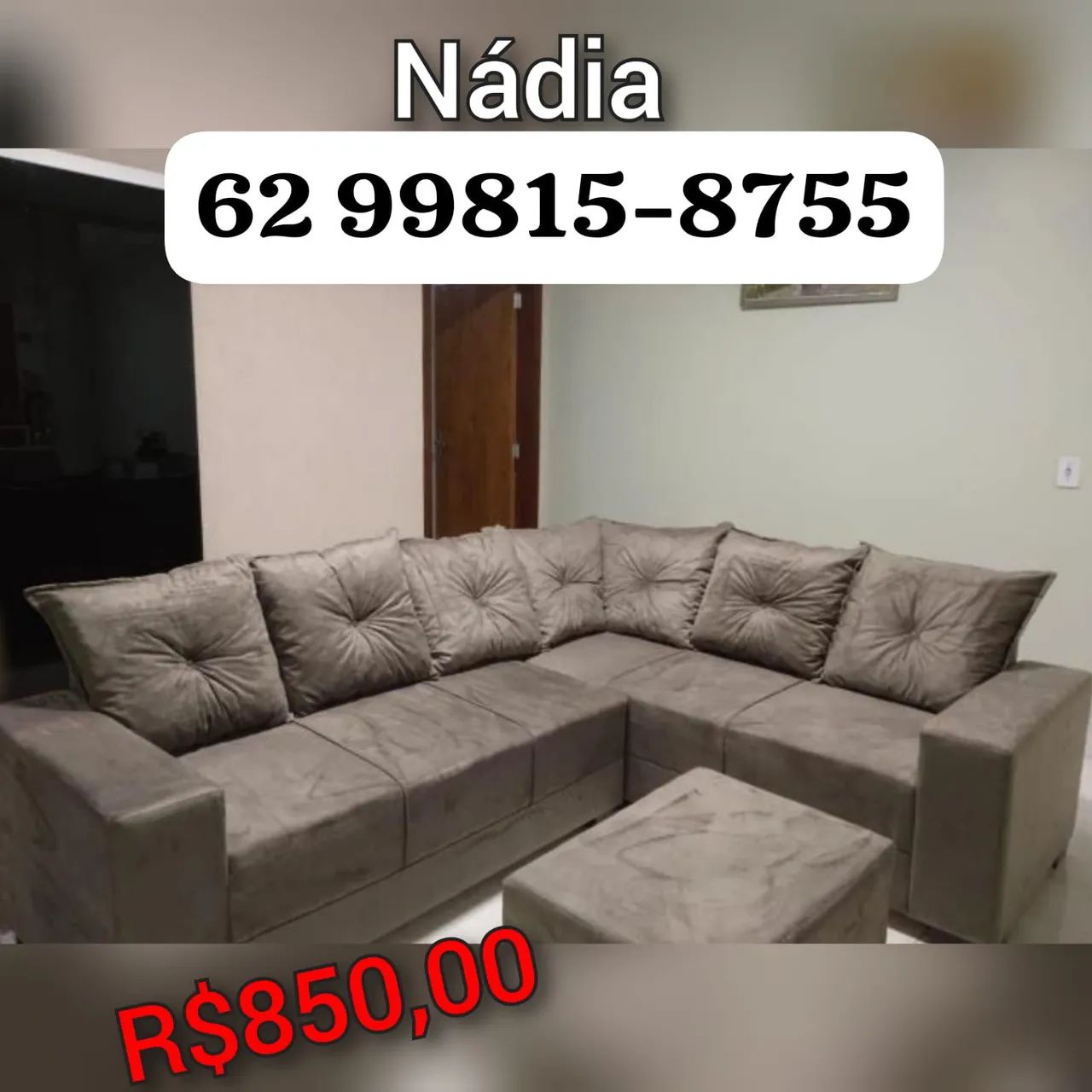 SOFÁ--850 à vista 