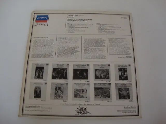 LP Vinil Antonio Vivaldi - Concertos . Konzerte . - Foto 2
