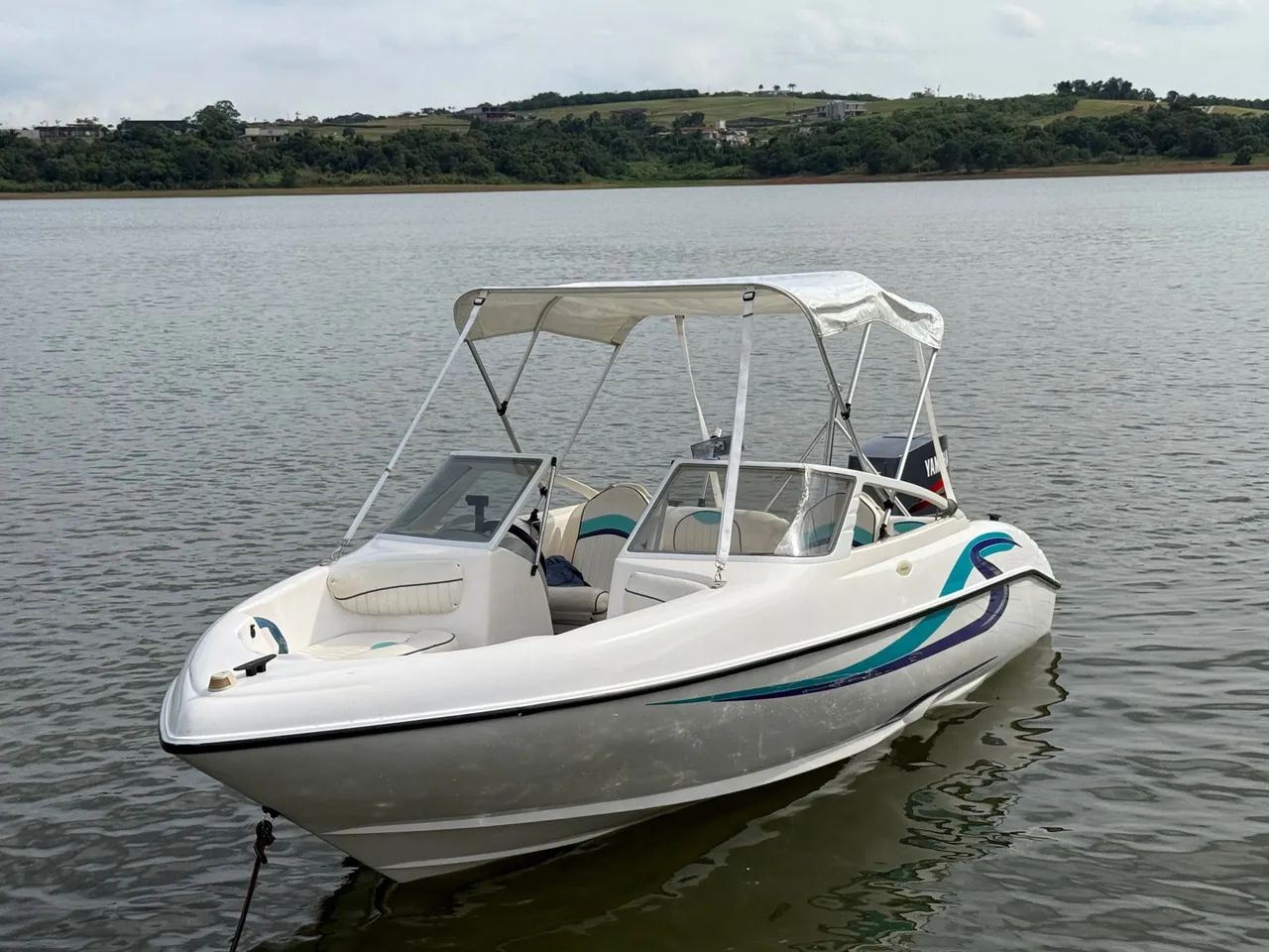 Lancha Focker 160 motor Yamaha 85hp impecável - oportunidade! - Foto 2