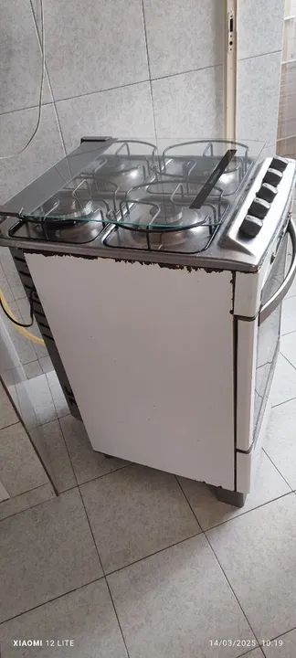 Fogão Brastemp com timer e grill e super chama. - Foto 4