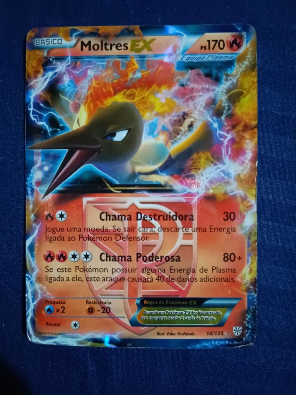 Pokemon TCG Plasma Storm - Moltres EX 14/135