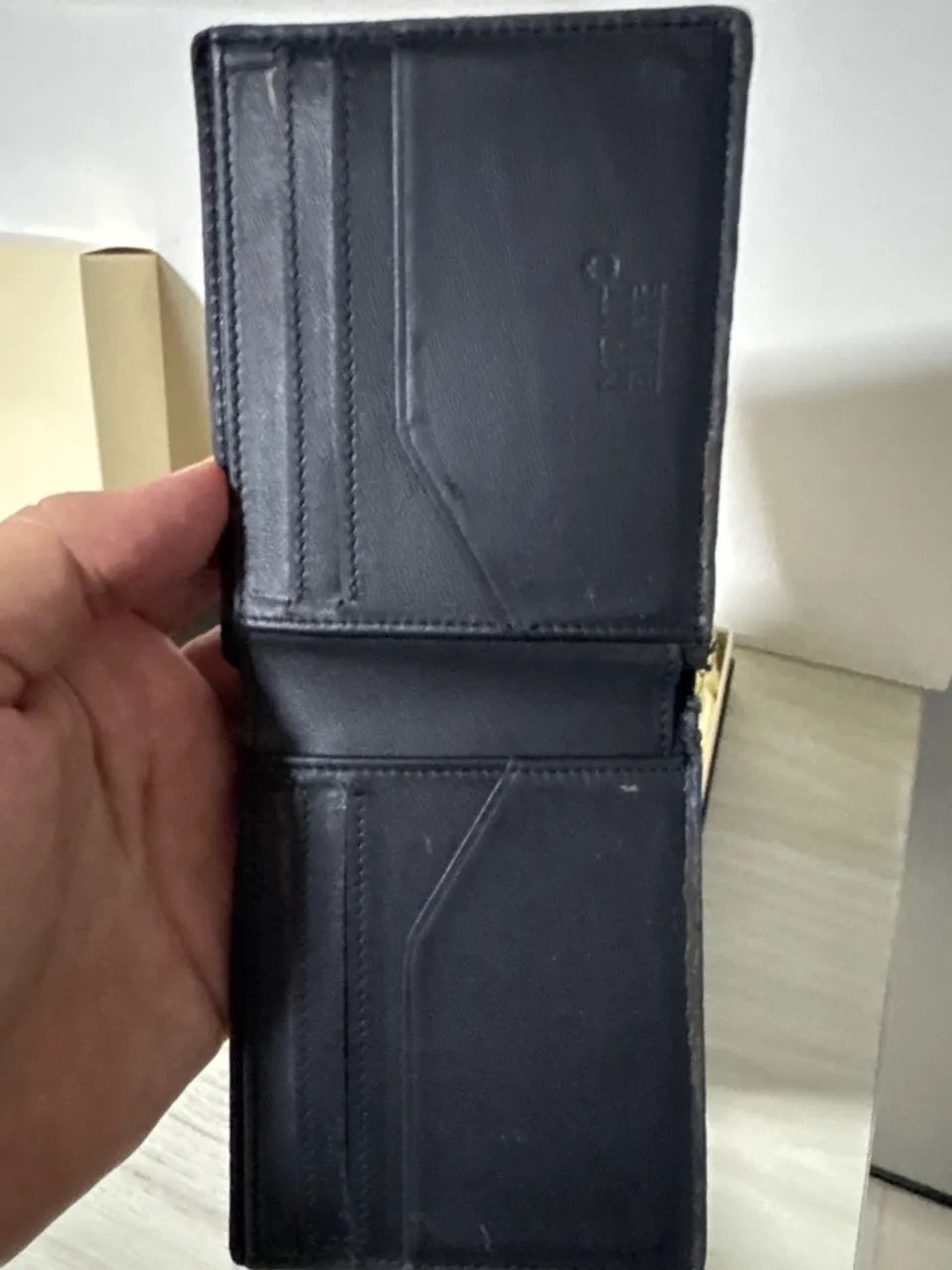 Carteira Montblanc Carbon Fiber - Original - Foto 3