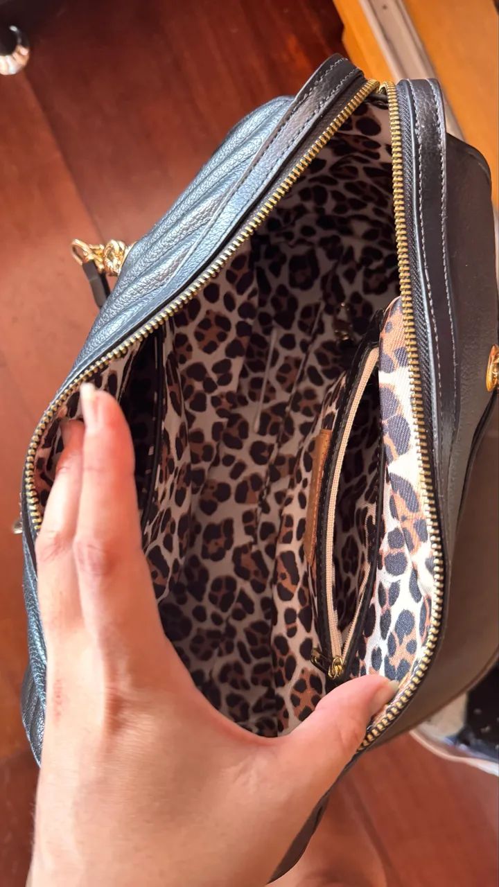 Bolsa Jorge Bischoff original (em couro) - Foto 2