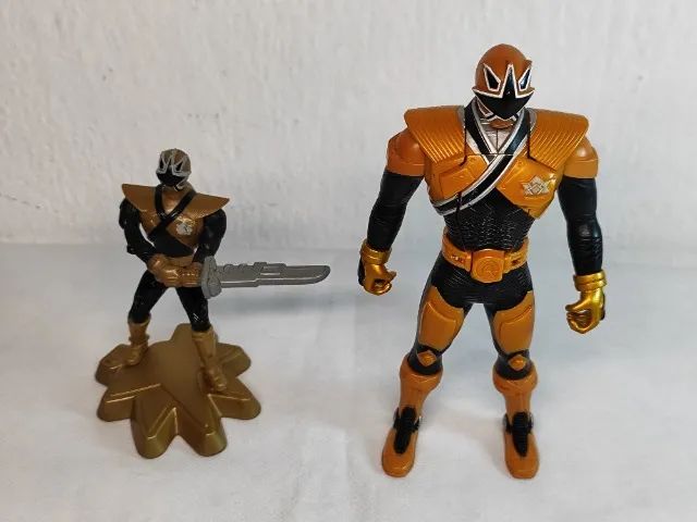 Boneco Power Ranger Super Samurai Muda Cabeça Bandai