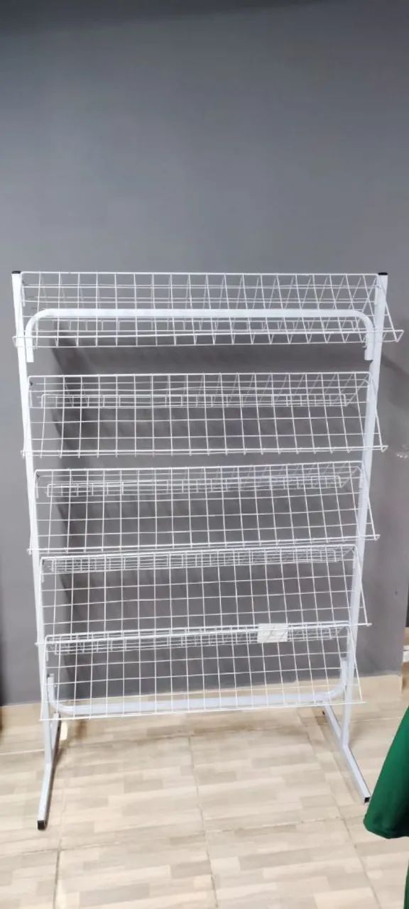 Expositor de tênis, sapatos, Prateleira de Metal para Loja