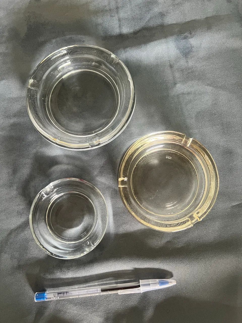 3 cinzeiros de vidro - Foto 4