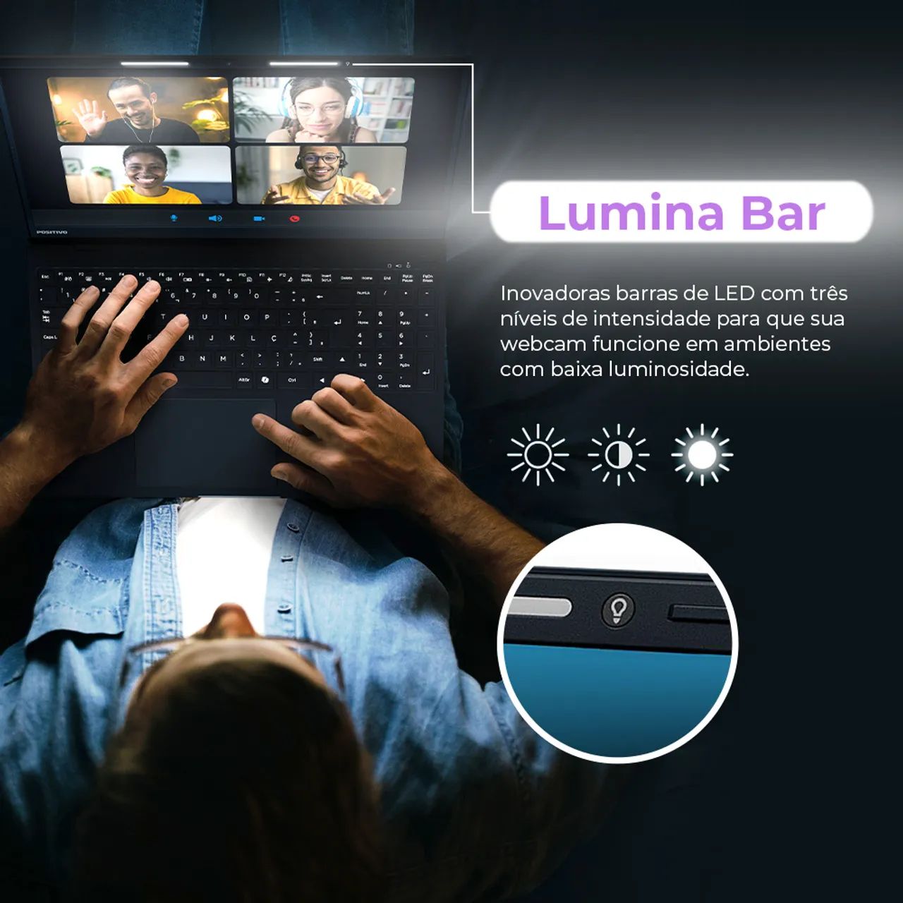 Notebook Positivo Ryzen 5  - Foto 2